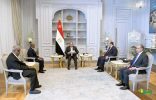 ستقبل السيد الرئيس عبد الفتاح السيسي، اليوم، وزير الخارجية الإريتري عثمان صالح، وذلك بحضور الدكتور بدر عبد العاطي وزير الخارجية والهجرة وشئون المصريين في الخارج، واللواء عباس كامل رئيس المخابرات العامة، بالإضافة إلى سفير إريتريا بالقاهرة