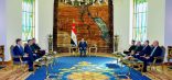 السيسي – يستقبل وفد الاتحاد الدولي لكرة القدم “فيفا”