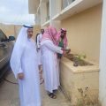 بيئة الكامل تقوم بمبادرة لتشجير مدرسة الكامل الثانوية