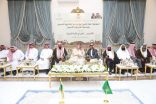 محافظ وادي الدواسر يشهد احتفاء أحفاد ربيع بن زيد المخاريم الدوسري بذكرى يوم التأسيس