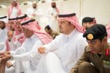 الأمير سعود بن مشعل يشارك رجال الأمن و مسؤولي الجهات إفطارهم في المسجد الحرام