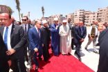 وزير الأوقاف ومفتي الجمهورية ومحافظ كفرالشيخ بجمهورية مصر العربية يتفقدون المرحلة الثانية من مشروع تطوير الميدان الإبراهيمي بدسوق