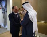 سمو الشيخ محمد بن زايد يستقل الرئيس عبد الفتاح السيسى