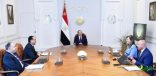 السيسي – يجتمع مع الدكتور مدبولي والدكتورة السعيد
