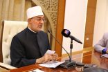 مفتي جمهورية مصر العربية خلال المؤتمر الصحفي التحضيري للمؤتمر العالمي الحادي عشر للإفتاء