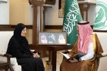 الأمير سعود بن مشعل يستعرض أهداف مشروع إسكان البيضاء التنموي