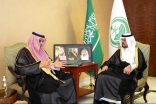 الأمير سعود بن مشعل يستعرض مع مدير عام التعليم إستعدادات العام الدراسي الجديد
