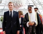 الرئيس الفرنسى يصل الكويت