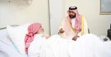 أمير جازان ونائبه يطمئنان على صحة الشيخ العامري