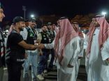 نائب أمير حائل يتوج الفائزين في بطولة حائل للدرفت 2025