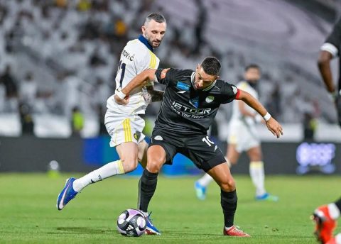 النصر يكسب الشباب في الجولة الـ33 من دوري المحترفين السعودي