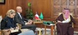 الأمير تركي بن طلال يستقبل القنصل العام لجمهورية فرنسا