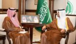 نائب أمير منطقة مكة المكرمة يستقبل المدير العام لهيئة الرقابة ومكافحة الفساد