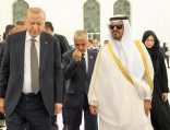 رئيس جمهورية تركيا يغادر جدة