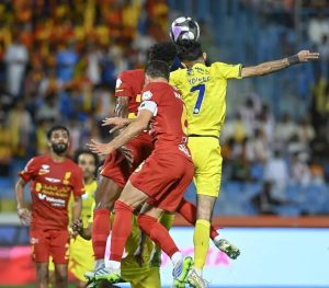 القادسية يتغلّب على الحزم بثنائية في الجولة الـ33 من الدوري السعودي للمحترفين