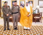 أمير القصيم يقلّد مساعد مدير شرطة المنطقة رتبته الجديدة