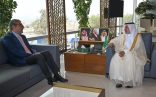 المشرف العام على مركز الملك سلمان للإغاثة يلتقي السفير الإيطالي لدى المملكة