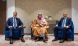سمو وزير الخارجية يلتقي وزيري خارجية الأردن وتركيا
