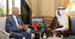 سفير المملكة لدى المغرب يلتقي وزير الفلاحة والصيد البحري والتنمية القروية والمياه والغابات المغربي