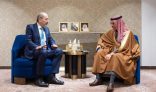 سمو وزير الخارجية يلتقي وزير خارجية الأردن