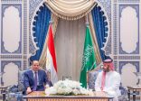سمو ولي العهد والرئيس المصري يبحثان تطورات الأوضاع الإقليمية