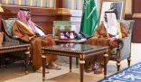 نائب أمير منطقة المدينة المنورة يستقبل رئيس الاتحاد السعودي للكانو والكاياك
