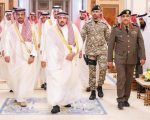 أمير القصيم يستقبل المحافظين ورؤساء المراكز وأهالي المنطقة المهنئين بعيد الفطر