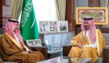 أمير منطقة المدينة المنورة يلتقي وزير الإعلام