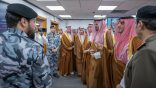 وزير الداخلية يتفقد مركز عمليات أمن المسجد النبوي ويشيد بالجهود الأمنية