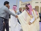 نائب أمير الحدود الشمالية يتفقد مدينة وعد الشمال بمحافظة طريف