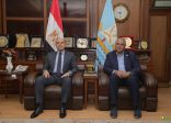 محافظ كفرالشيخ بجمهورية مصر العربية يستقبل السفير الياباني بديوان عام المحافظة .. لتفقد مشروع تحسين إنتاجية المياه في الزراعة بعدد من قري المحافظة