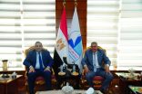 رئيس جامعة كفر الشيخ بجمهوريه مصر العربية يترأس لجنة اختيار عميد كلية طب الفم والاسنان بالجامعة