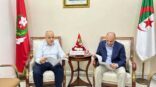 القائد العام للكشافة الإسلامية الجزائرية يستقبل الطريجى والعنزي بمقر القيادة العامة