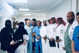 فعالية اليوم العالمي للصحة والسلامة المهنية بمستشفى الطوال العـــام بـ تجمع  جازان الصحي