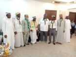 أبو عصيدة يكرم الشيخ عيد الصبحي تقديراً لعطائه التربوي والمجتمعي والتعليمي والرياضي