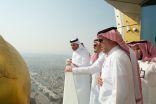 الأمير سعود بن مشعل يتفقد مشاريع مكة المكرمة التطويرية