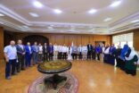 رئيس جامعة كفر الشيخ بجمهورية مصر العربية يستقبل مديري المراكز والوحدات ذات الطابع الخاص
