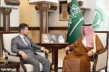 نائب أمير منطقة مكة المكرمة يستقبل القنصل العام الإيطالي
