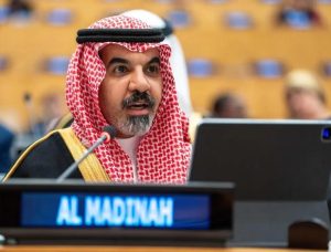 أمين منطقة المدينة المنورة يستعرض في نيويورك تجربة المدينة في توطين أهداف التنمية المستدامة