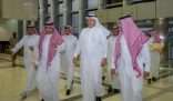 وزير النقل والخدمات اللوجستية يطلع على سير الحركة التشغيلية بمطار نجران الدولي