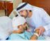 ولى عهد دبي يزور قائدة طائرة فلاى دبي
