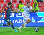الرائد يخسر من ضمك بهدف دون رد ويغادر لدوري الدرجة الأولى