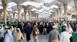 أكثر من 12 مليون مصلٍّ بالمسجد النبوي خلال فترة ما قبل الحج
