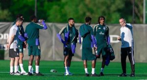 الأخضر يواصل تدريباته في نيويورك استعدادًا لمواجهة الإكوادور وديًا