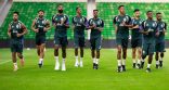 كأس العالم 2026: الأخضر يغادر غدًا إلى هيوستن ويواصل تدريباته للرأس الأخضر