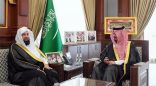أمير منطقة المدينة المنورة يستقبل الرئيس العام لهيئة الأمر بالمعروف والنهي عن المنكر
