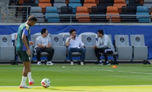 بحضور سمو وزير الرياضة.. المنتخب السعودي يختتم تحضيراته لمواجهة منتخب الرأس الأخضر في كأس العالم