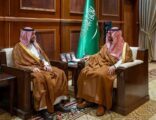 نائب أمير منطقة حائل يستقبل سمو رئيس مجلس إدارة جمعية رؤية الريادة