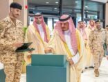 نائب وزير الحرس الوطني يفتتح المعرض المتنقل للتوعية بالأمن السيبراني