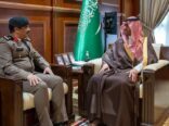 نائب أمير حائل يستقبل مدير شرطة المنطقة